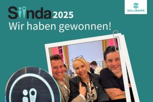SELLWERK gewinnt Siinda-Awards 2025 für digitale Innovationen im Mittelstand