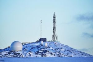 Sendestation auf Grönland am 20.01.2026