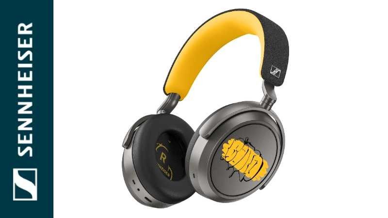 Sennheiser MOMENTUM 4 Wireless Kopfhörers – Ein Design, vom deutschen Graffiti-Künstler Bond Truluv neu interpretiert
