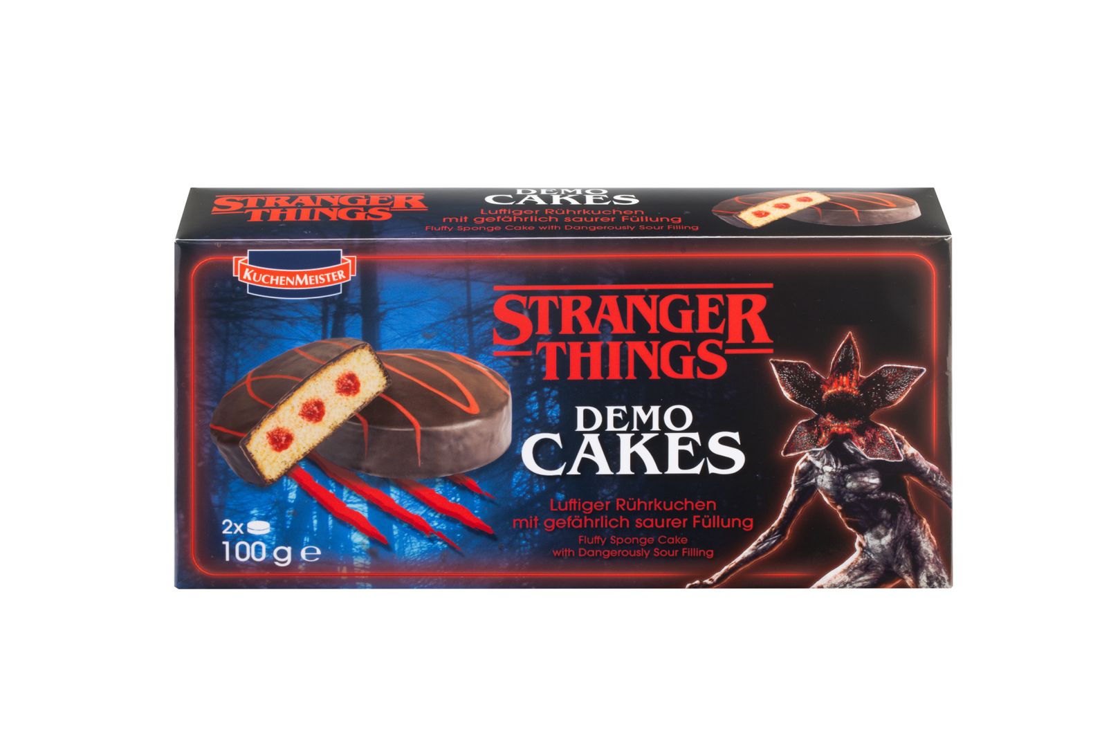 Serienfinale zum Anbeißen: KuchenMeister bringt mit den neuen Demo Cakes die Schattenwelt aus Stranger Things ins Supermarktregal