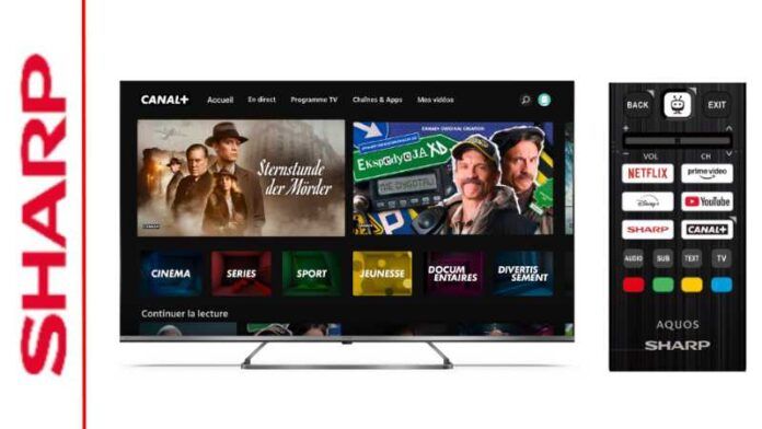 Sharp & CANAL+ – Strategische Partnerschaft, um die Nutzererfahrung auf Sharp Smart TVs zu verbessern