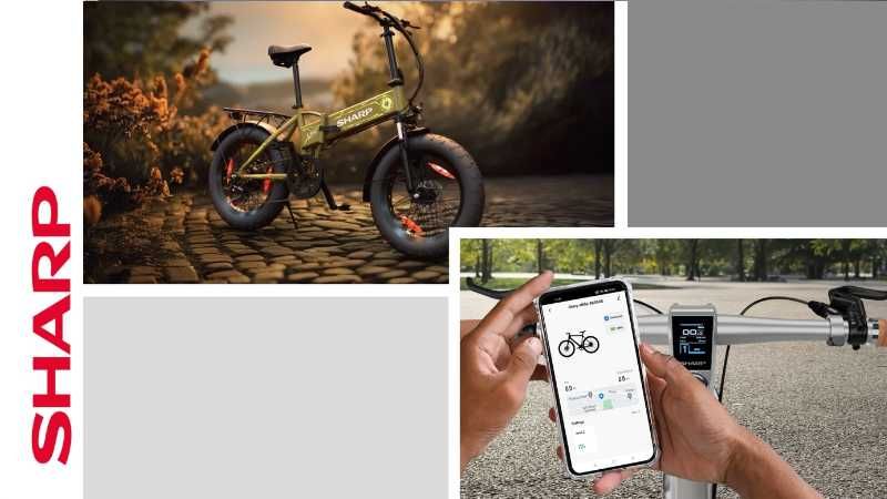 Sharp Folding, Fat Bike und City – Der Grundstein des neuen E-Bike Line-ups