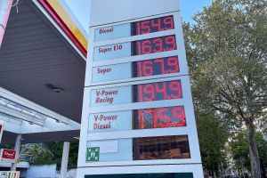 Shell-Tankstelle (Archiv)