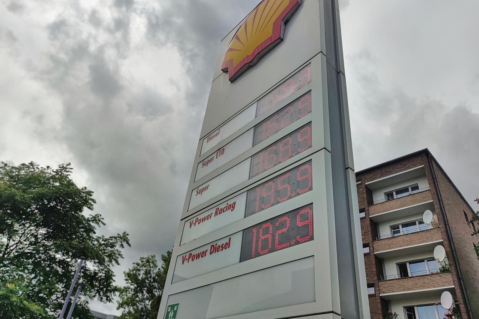 Shell-Tankstelle (Archiv)