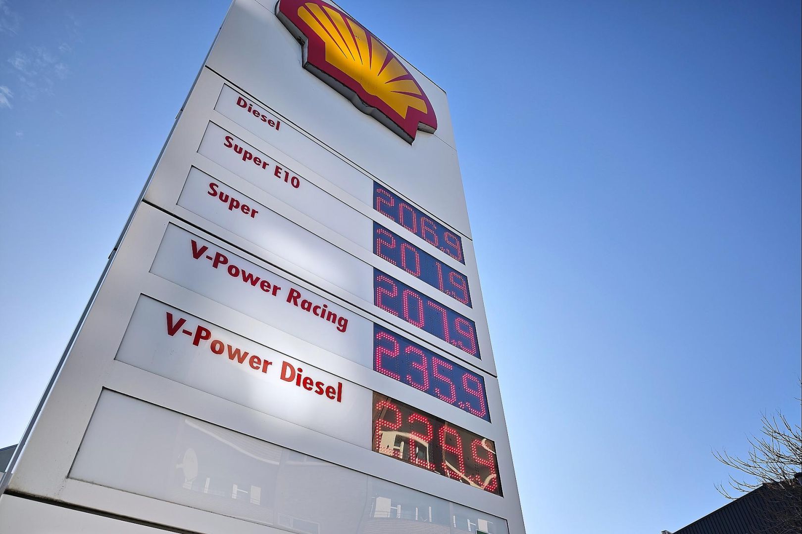 Shell-Tankstelle (Archiv)