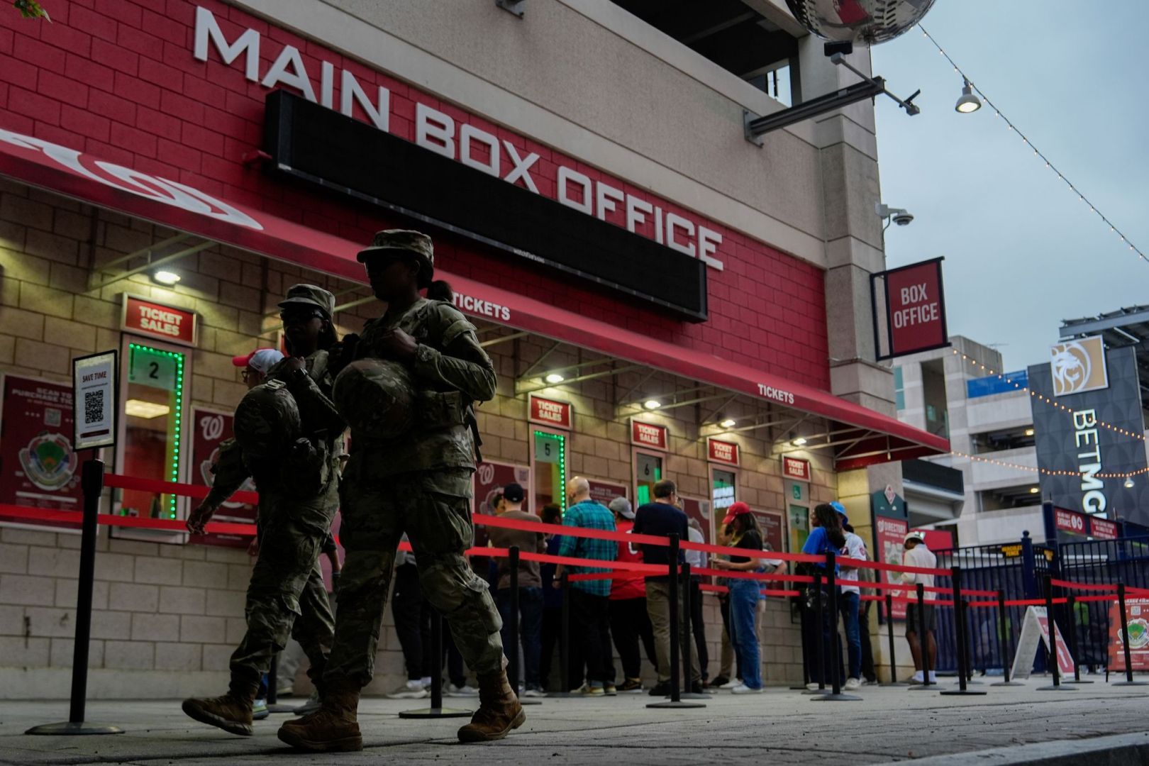 Sicherheitskräfte in Washington