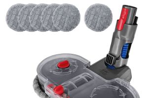Sichler Elektrischer Wischaufsatz für Dyson V7, V8, V10, V11, V15 mit Wassertank