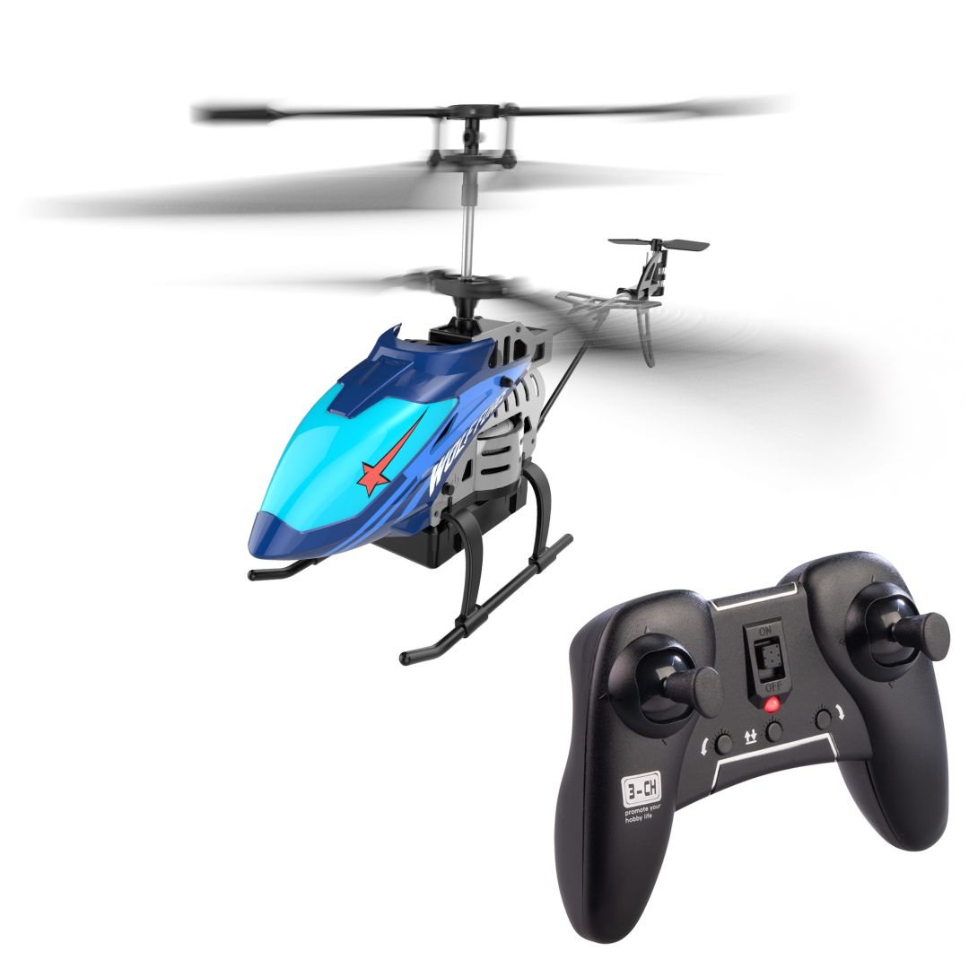 Simulus Ferngesteuerter Hubschrauber mit LED-Licht, 22 Minuten Flugzeit, 2,4 GHz