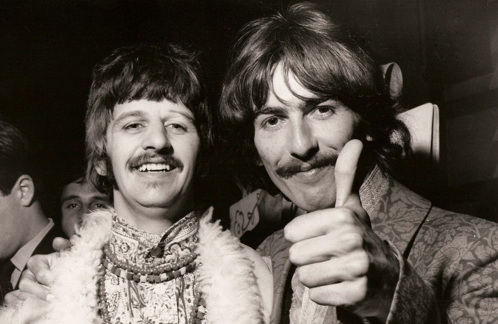Sir Ringo Starr und George Harrison