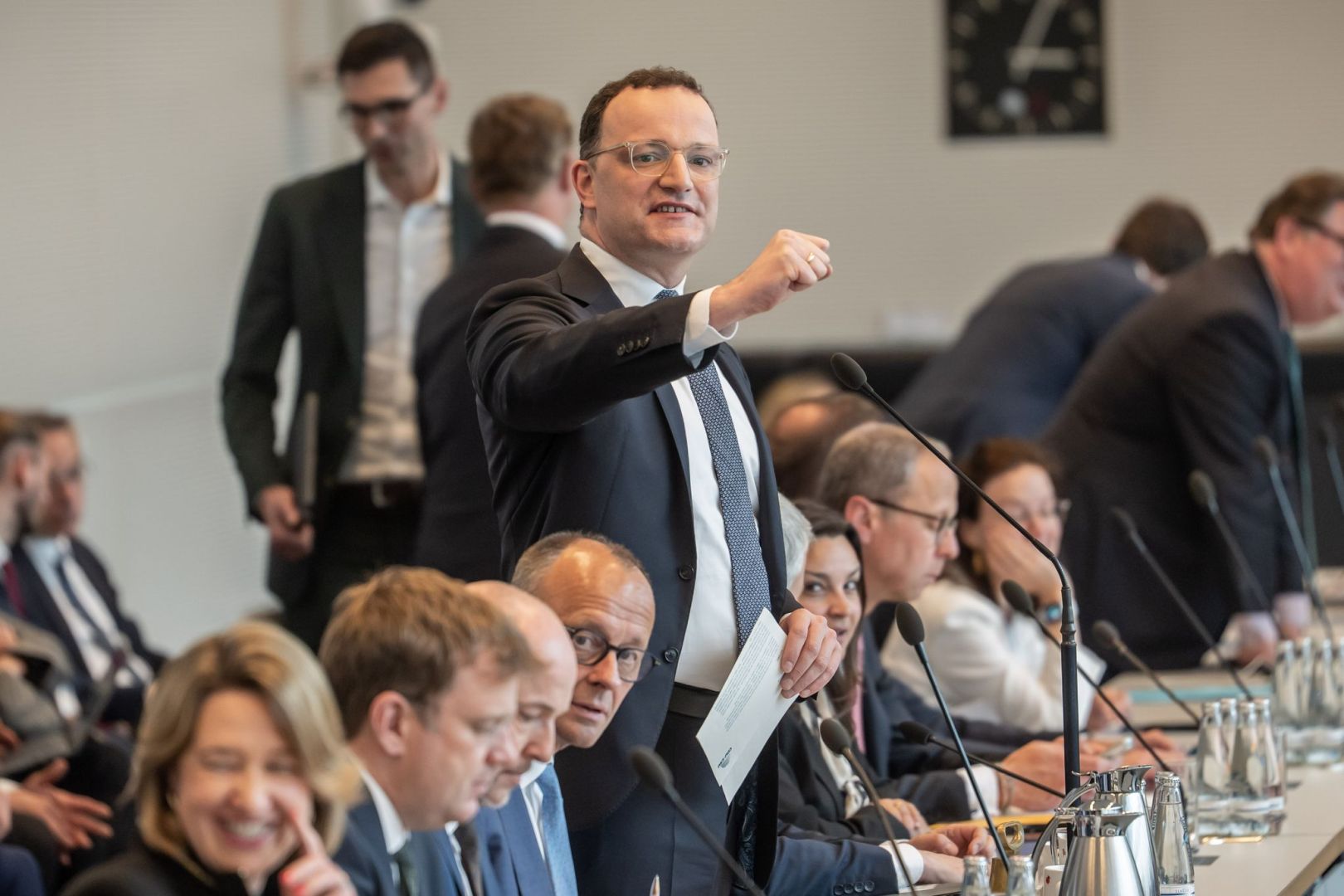 Sitzungen und Statements der Bundestagsfraktionen-Union