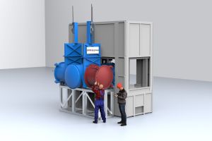 SMS group liefert Hightech-Modul zum Isothermschmieden an das IFUM der Leibniz Universität Hannover