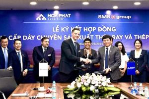 SMS group liefert hochmodernes Schienen- und Profilwalzwerk an Hoa Phat in Vietnam