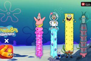 Schlangenalarm in Bikini Bottom: Snake.io+ startet quallenstarkes SpongeBob-Event