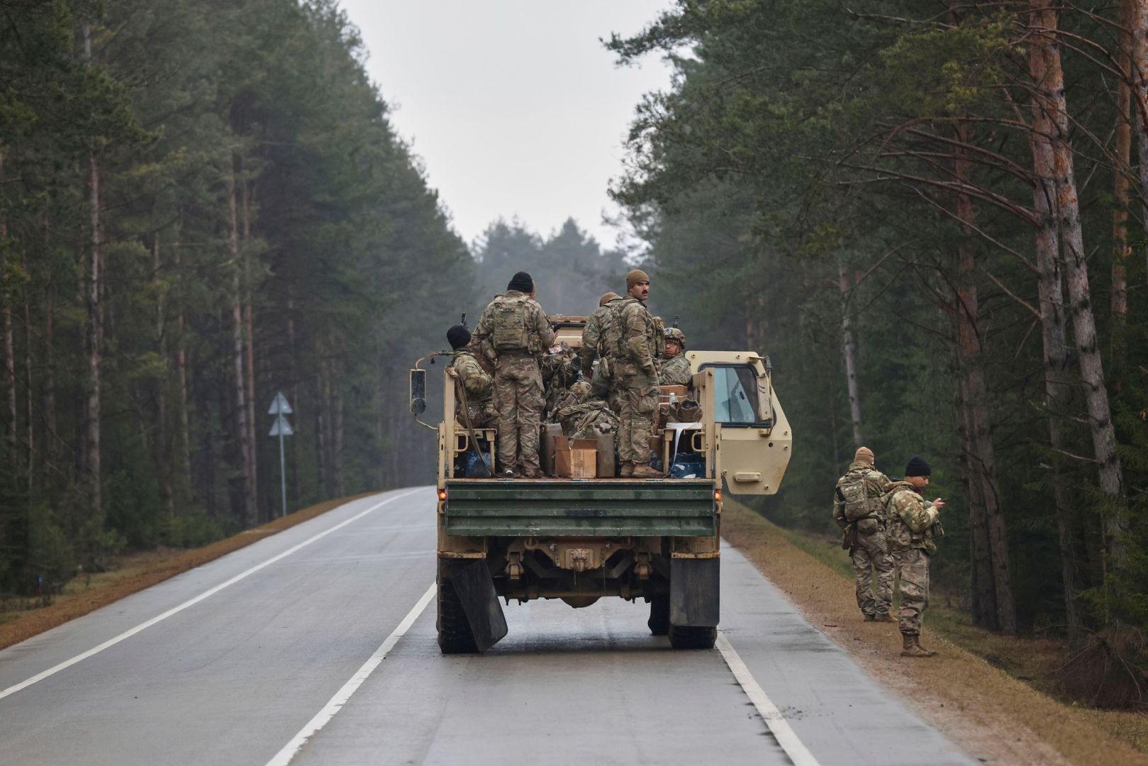 Soldaten in Litauen
