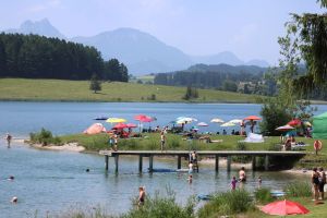 Sommerliches Wetter in Bayern