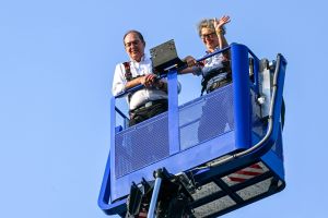 Sommerreise Innenminister Dobrindt - THW