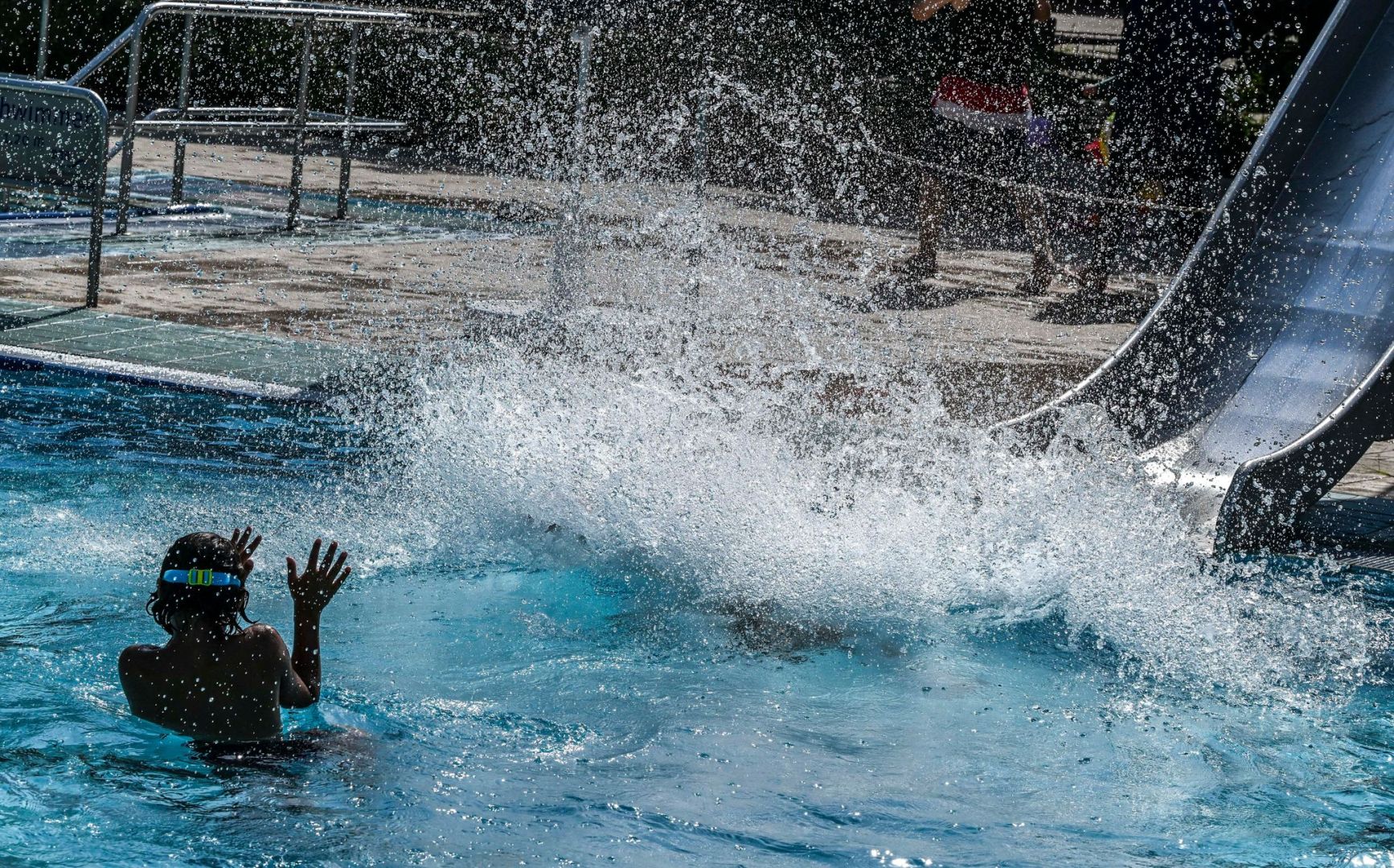 Sommerwetter - Berlin - Sommerbad Wuhlheide