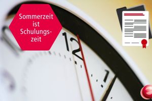 Sommerzeit ist Schulungszeit