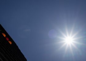 Sonne auf dem Balkon