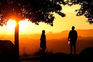 Sonnenaufgang in Hannover