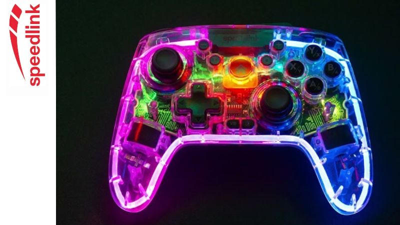 Speedlink RAIT NX RGB Gamepad – Verschiedene Beleuchtungsmodi um die perfekte Gaming-Atmosphäre schaffen