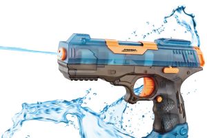 Speeron Akku-Wasserpistole mit großem Wassertank 500 ml und Ersatztank 75 ml