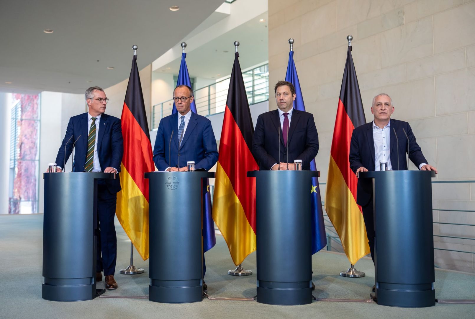 Stahlgipfel im Kanzleramt