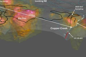 Star Copper bestätigt die mineralisierte Zone Copper Creek