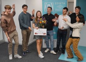 Stark im Studium und Ehrenamt: Zonta-Club ehrt Pia Lienesch als MINT-Stipendiatin 2025