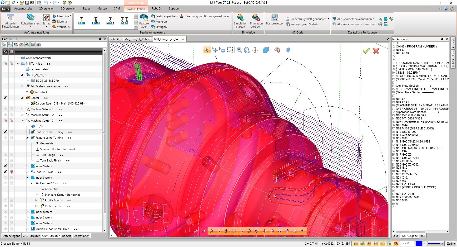 Starke Leistung zum fairen Preis – BobCAD-CAM rechnet sich