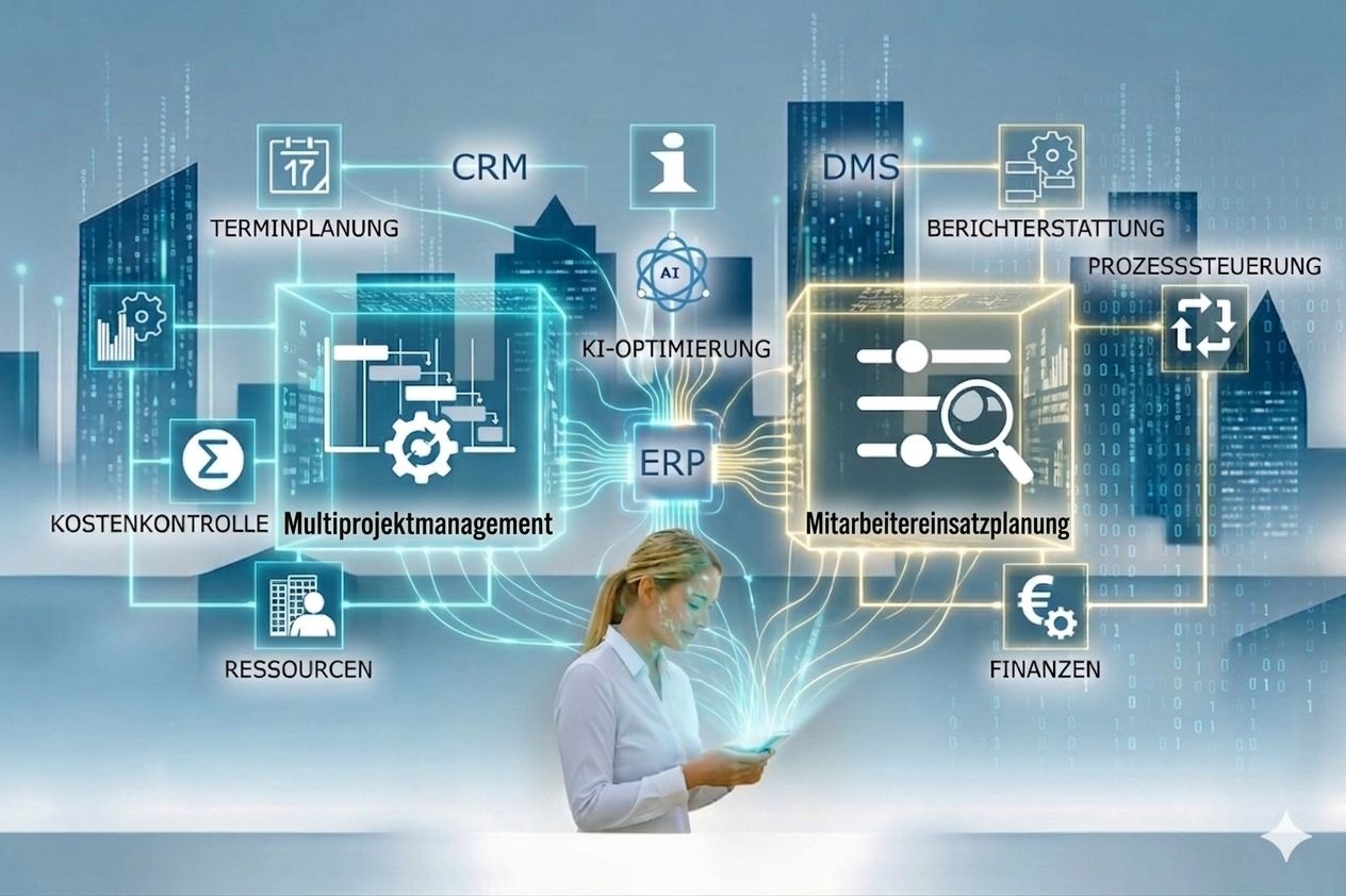 Sta*Ware BusinessNavigator mit Multiprojektmanagement und Mitarbeitereinsatzplanung