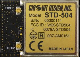 STD-504: Kompakter True-Diversity-Funktransceiver für Industrieanwendungen im 2,4-GHz-Band