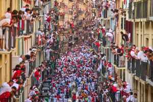 Stierlauf in Pamplona