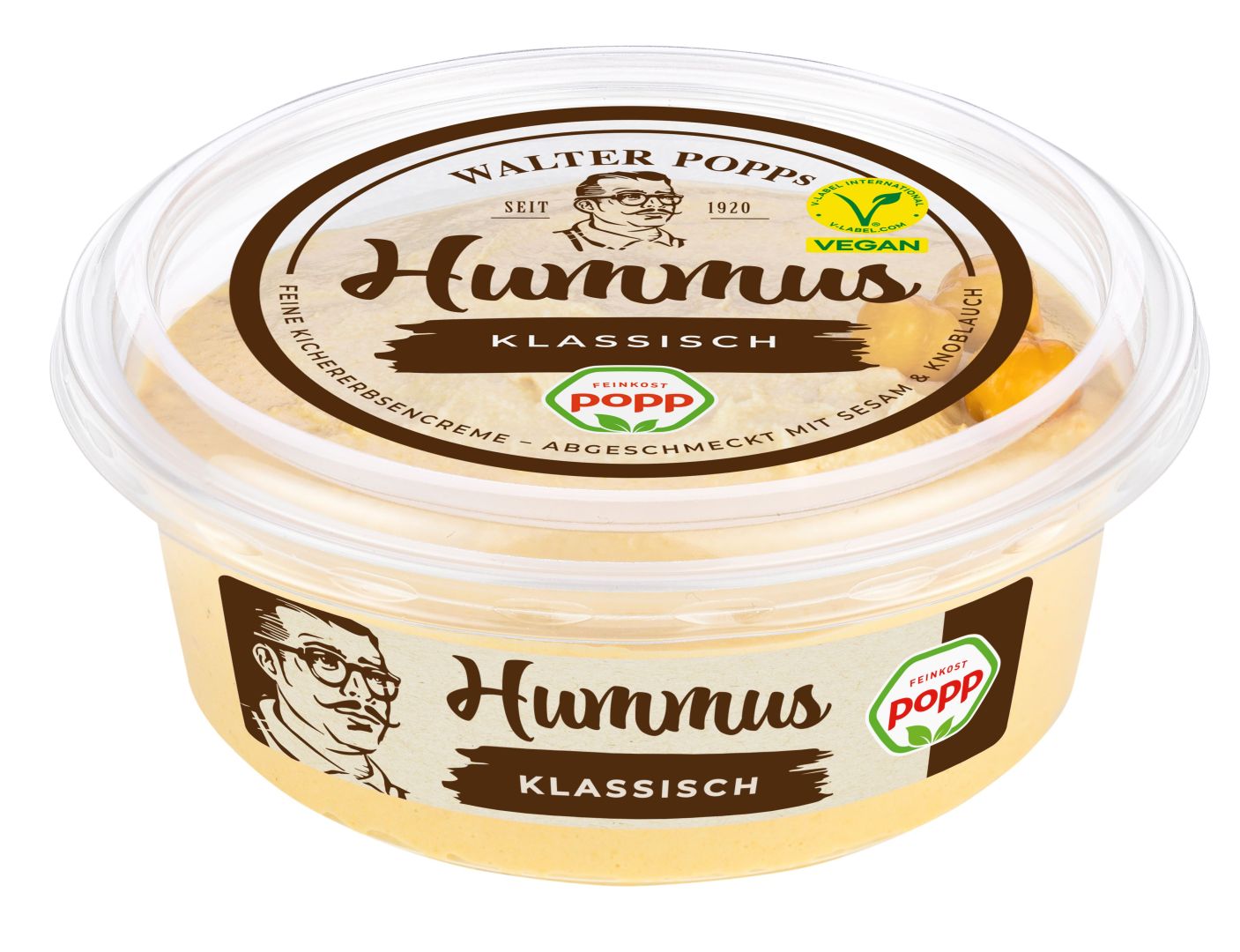Stiftung Warentest: Walter Popps Hummus zählt zu den Testsiegern