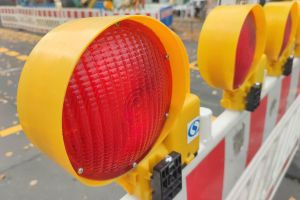 Straßensperrung (Archiv)