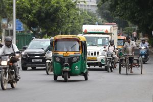 Straßenszene in Neu-Delhi (Archiv)