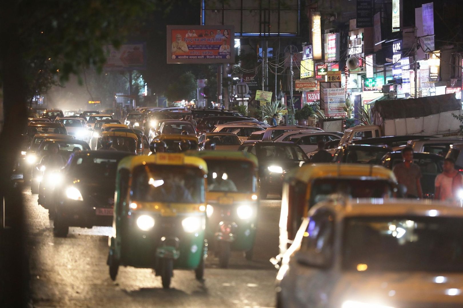 Straßenszene in Neu-Delhi (Archiv)