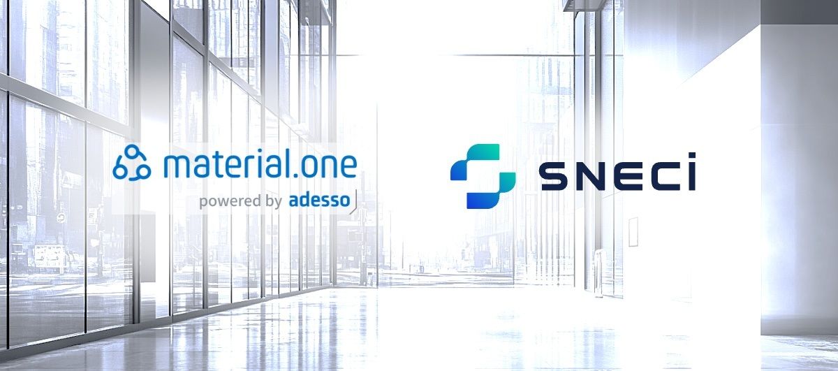 Strategische Business Development Partnerschaft zwischen SNECI und material.one