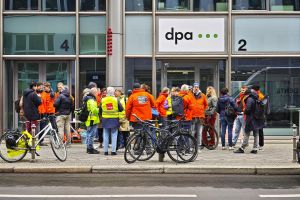 Streik bei der dpa am 20.03.2026