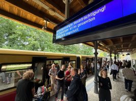 Sturm in Berlin - S-Bahn-Verkehr ausgesetzt