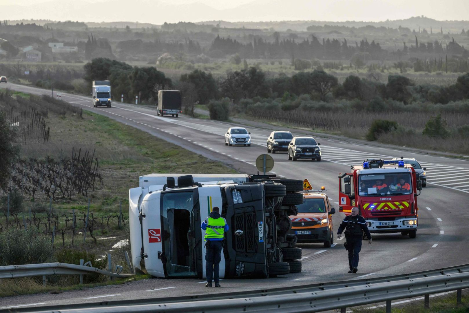Sturm in Frankreich