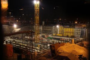 Stuttgart-21-Baustelle am Stuttgarter Hauptbahnhof