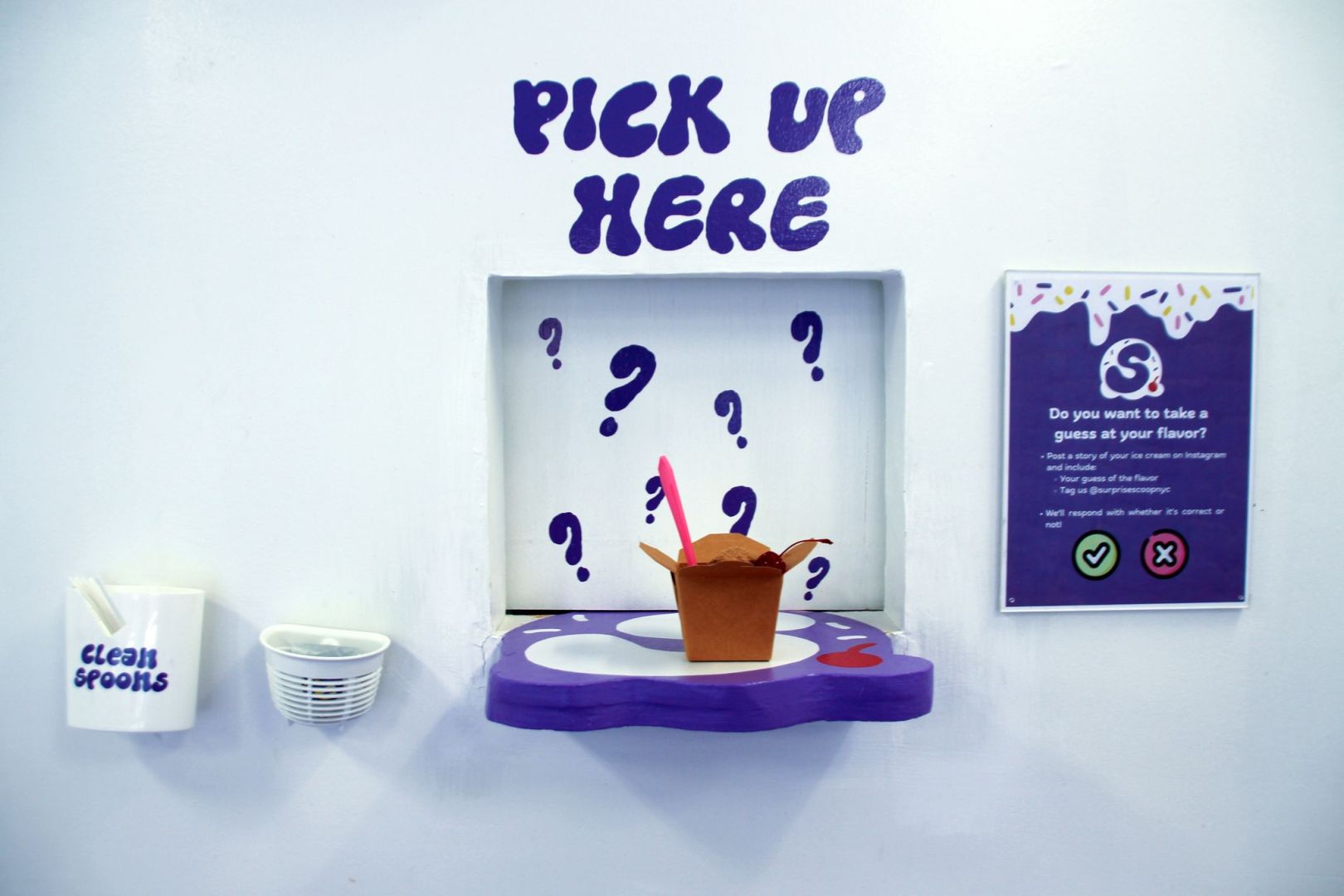 «Surprise-Eis»: New Yorker Eisladen sucht Sorte selbst aus