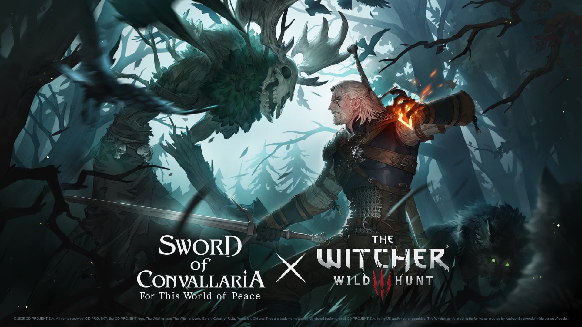 Sword of Convallaria X The Witcher 3: Geralt, Yennefer, Triss und Ciri als spielbare Charaktere