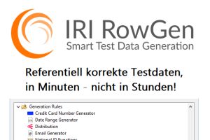 ❌ Synthetische Testdaten mit System ❌ Volle TDM-Kontrolle durch sichere und künstliche Generierung ❗