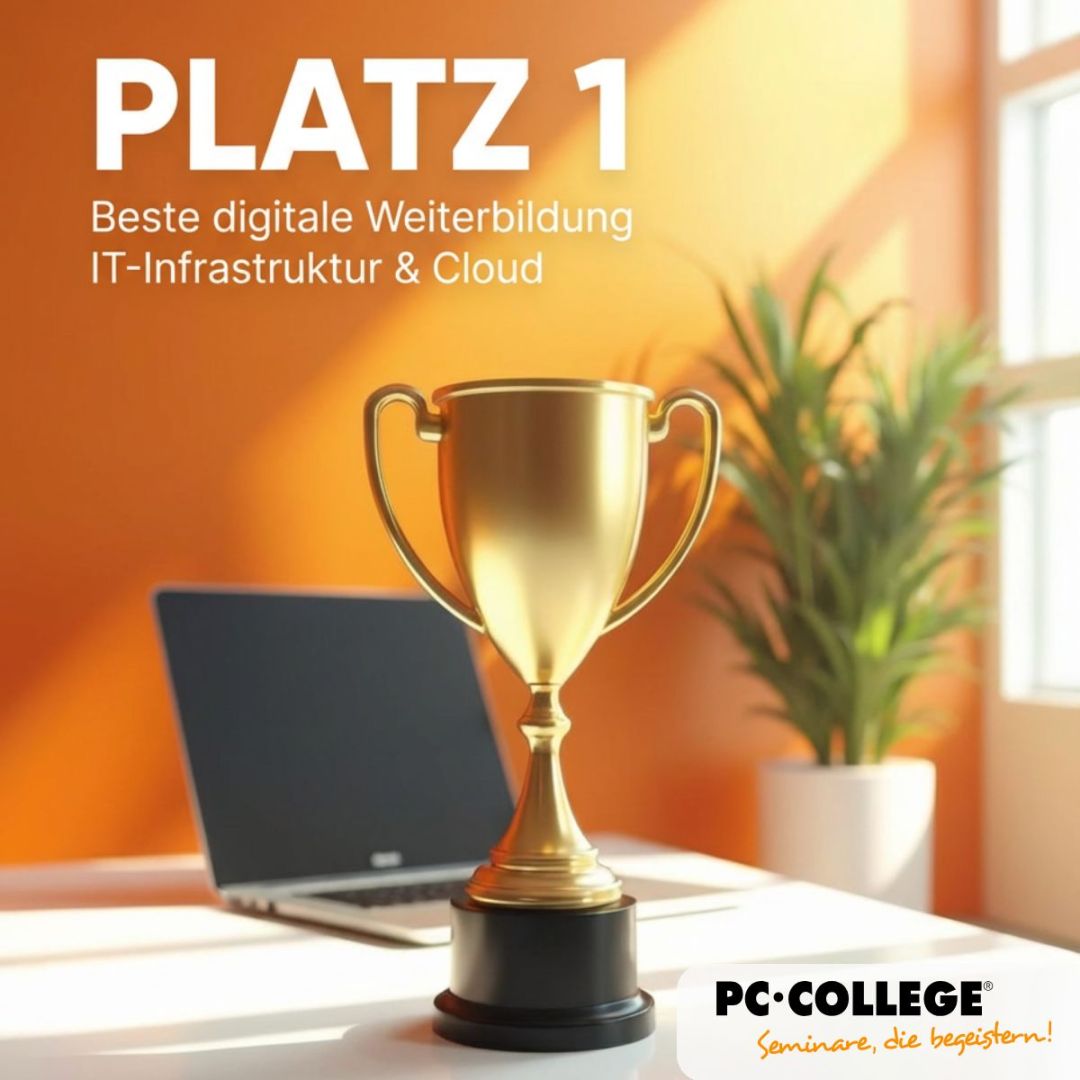 SZ-Institut-Ranking 2026: PC-COLLEGE erzielt 100 von 100 Punkten in der Kategorie IT-Infrastruktur & Cloud