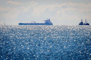 Tanker «Eventin» vor Insel Rügen