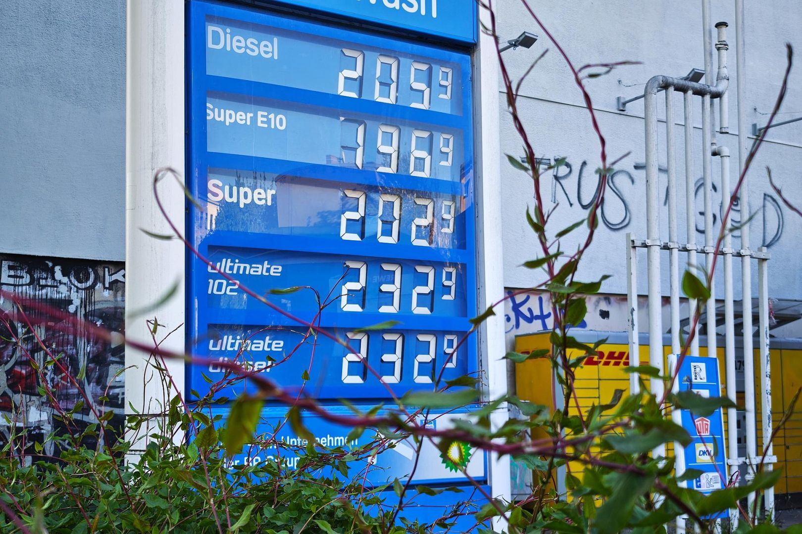 Tankstelle am 01.05.2026