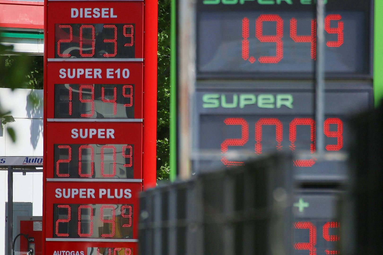 Tankstelle am 03.05.2026