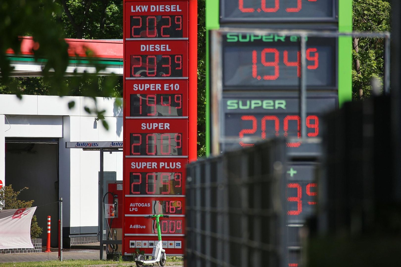 Tankstelle am 03.05.2026